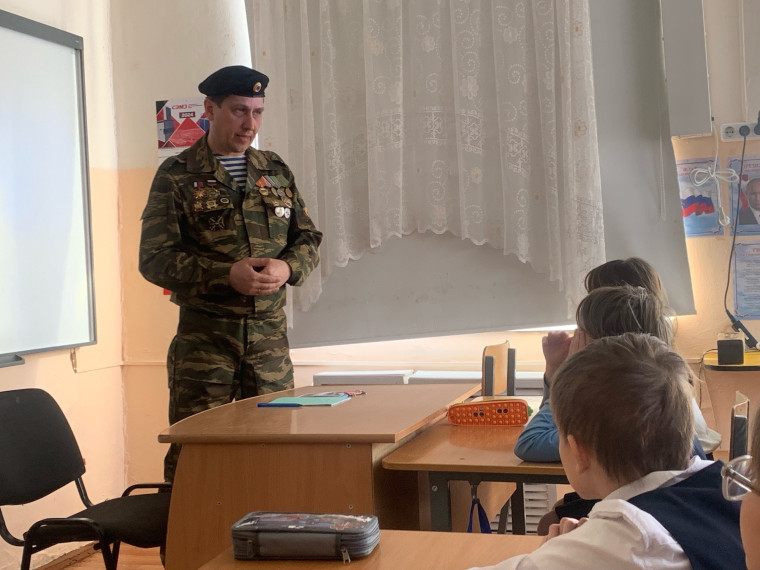 Встреча с ветеранами Афганской войны.